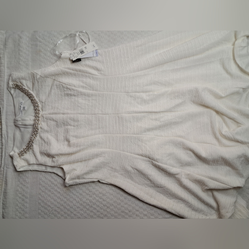 Womens size 18 studio one ivory formal dress